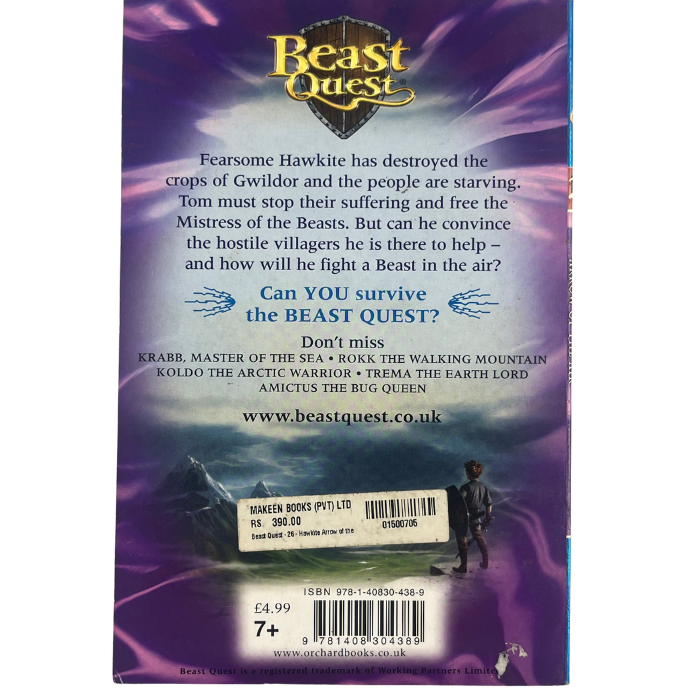 Hawkite Arrow of the Air (Beast Quest)