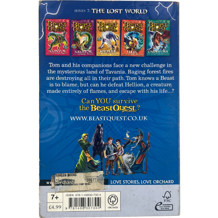 Hellion the Fiery Foe (Beast Quest)