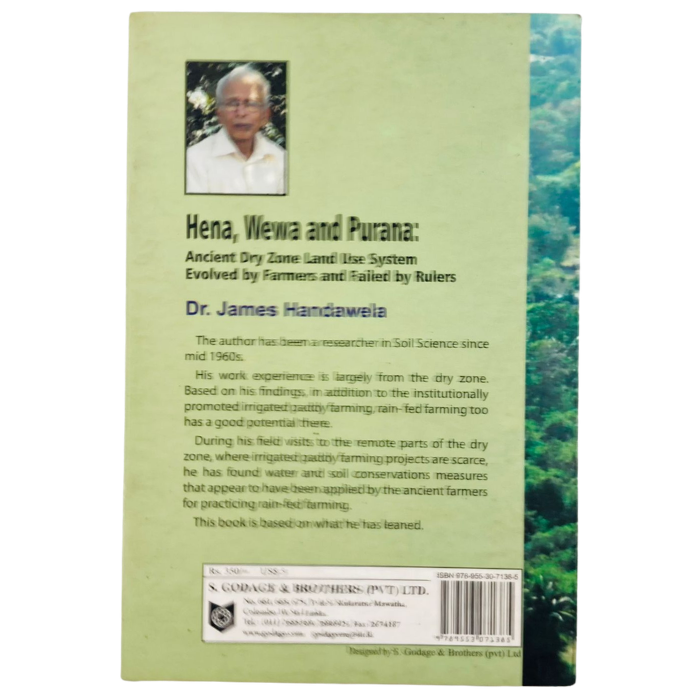 Hena  Weva and Purana: Ancient Dry Zone Land Use System
