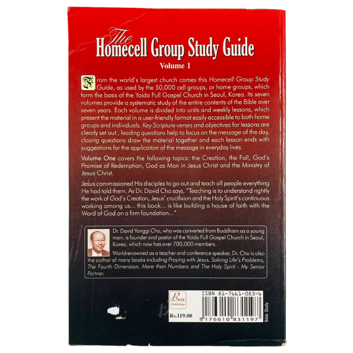 Homecell Group Study Guide (Volume 1)