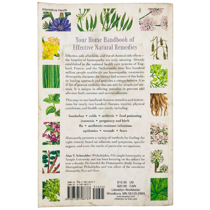 Homeopathy: An A to Z Home Handbook