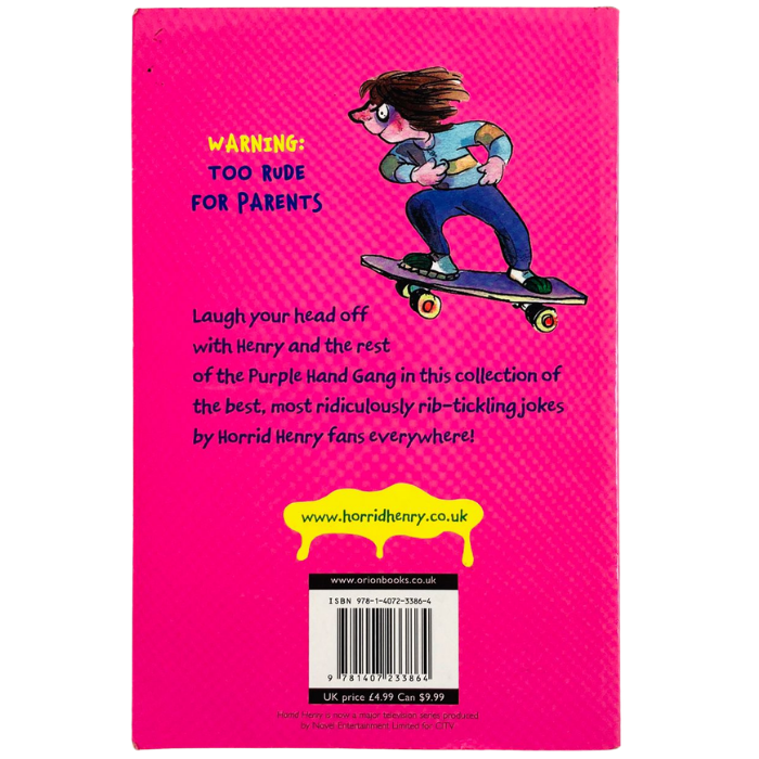 Horrid Henry's Purple Hand Gang Joke Book