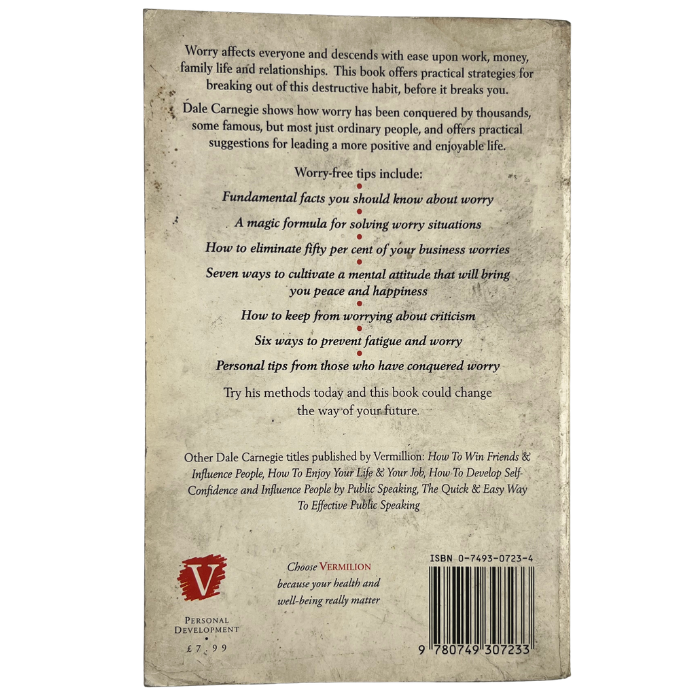 How to Stop Worrying and Start Living