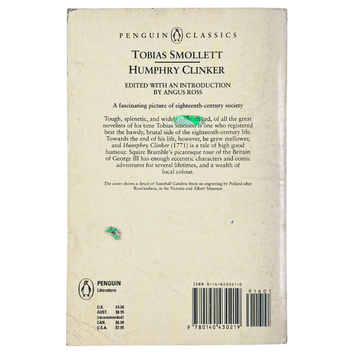 Humphry Clinker (Penguin Classics)