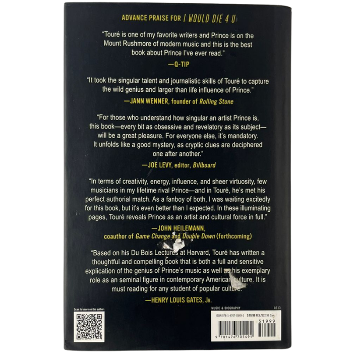 I Would Die 4 U: Why Prince Became an Icon