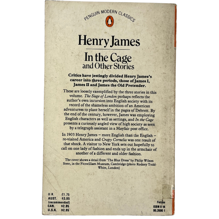 In the Cage  and Other Stories