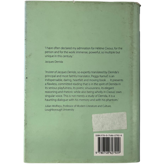 Insister of Jacques Derrida