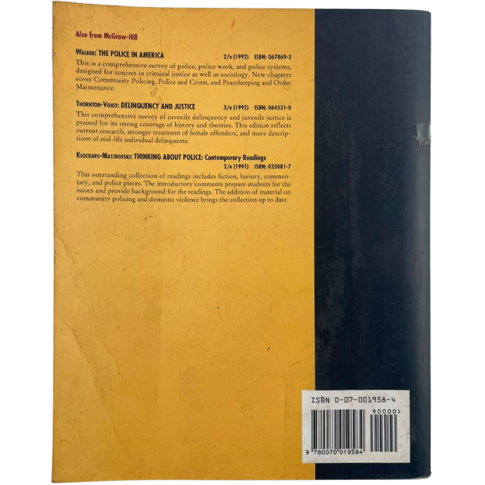 Introduction to Criminal Justice (5th Edition)