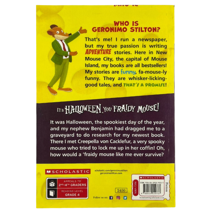 It's Halloween  You 'Fraidy Mouse! (Geronimo Stilton No.11)