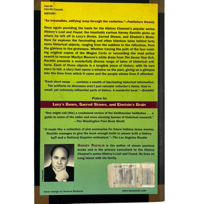 Jumbo's Hide  Elvis's Ride  and the Tooth of Buddha: More Marvelous Tales of Historical Artifacts