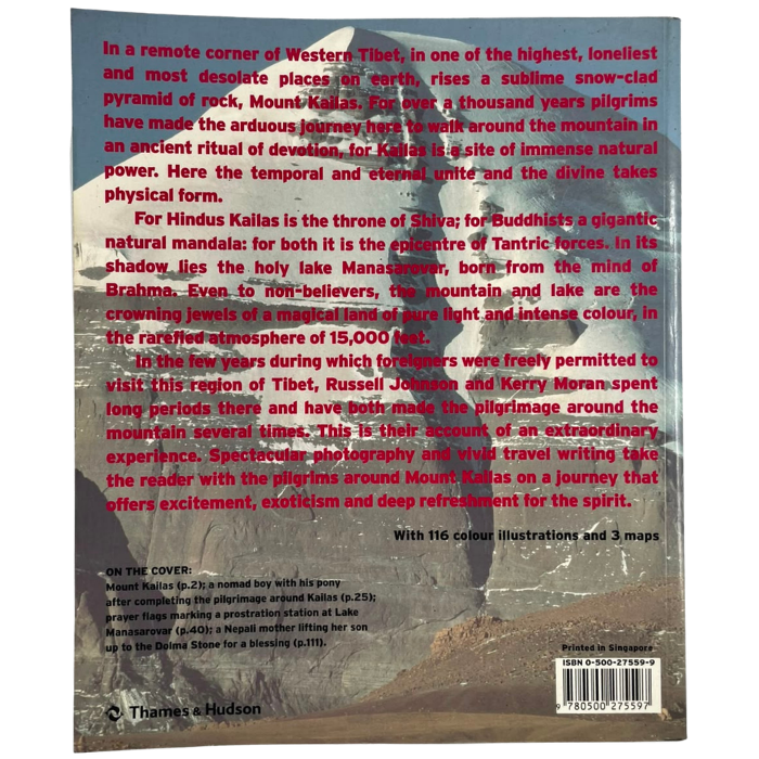Kailas: On Pilgrimage to the Sacred Mountain of Tibet