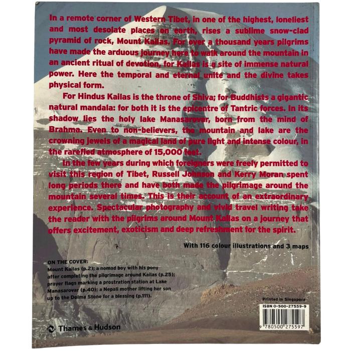 Kailas: On Pilgrimage to the Sacred Mountain of Tibet