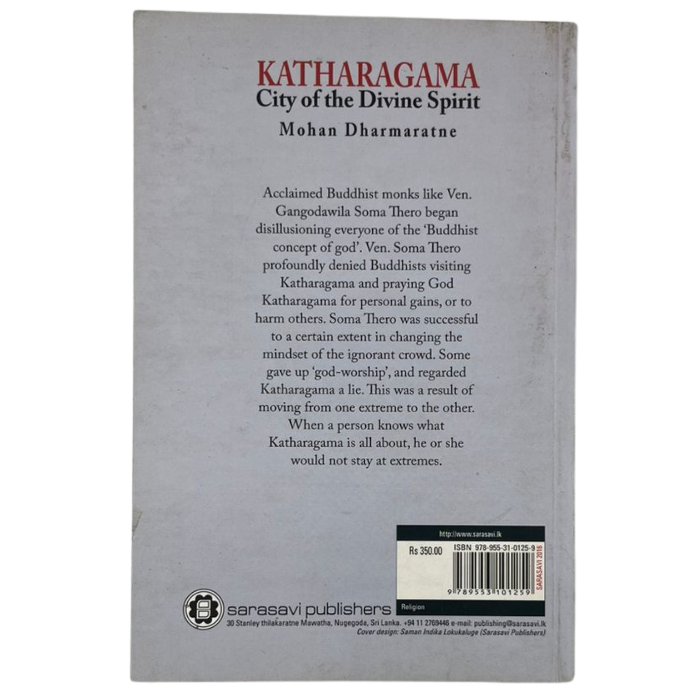 Katharagama: City of the Divine Spirit