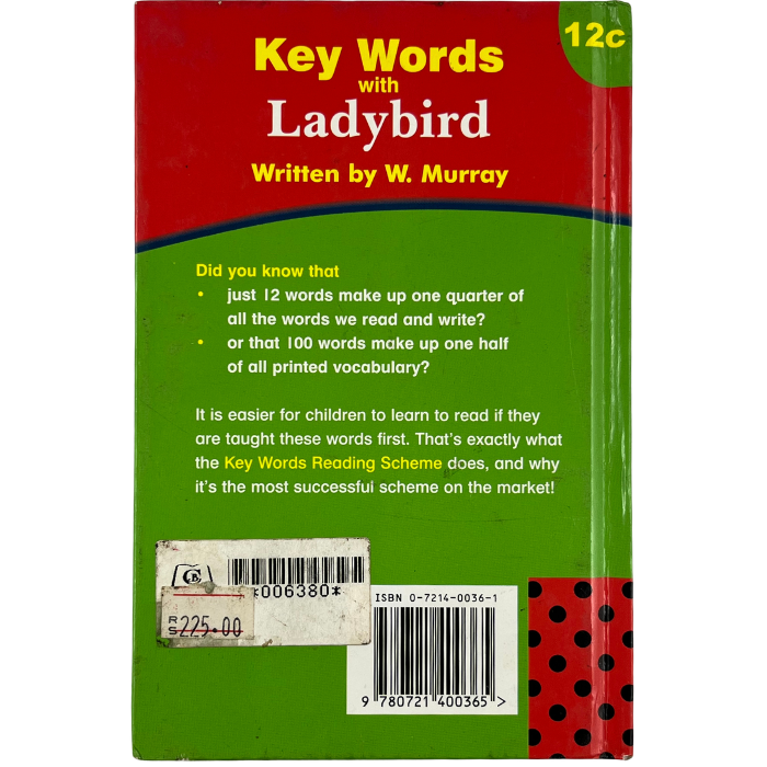 Key Words: 12c The open door to reading