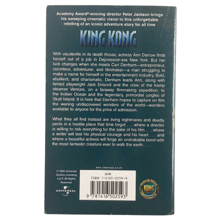 King Kong: The Official Novelization