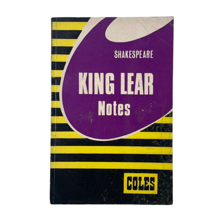 King Lear (Coles Notes)