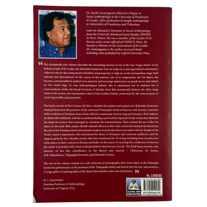 Kohomba Kankariya: The Sociology of a Kandyan Ritual