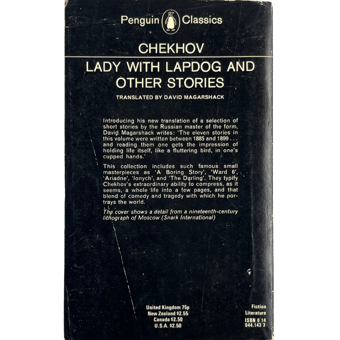 Lady with Lapdog and Other Stories