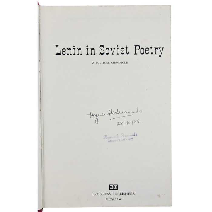 Lenin in Soviet Poetry