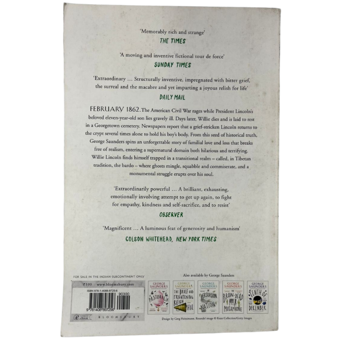 Lincoln in the Bardo