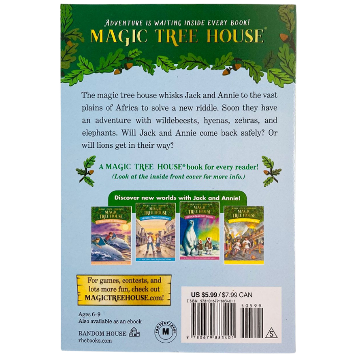 Lions at Lunchtime (Magic Tree House No.11) 