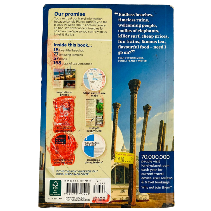 Lonely Planet Sri Lanka (Travel Guide)