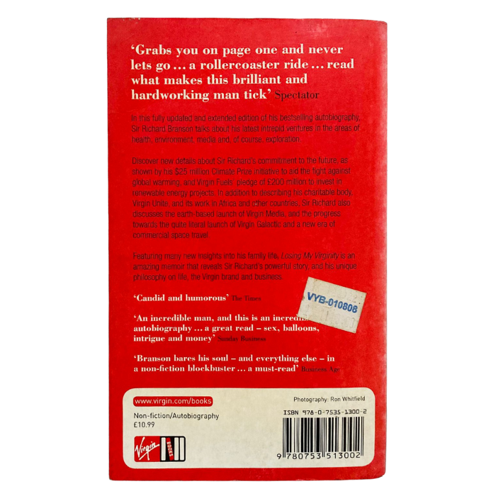 Losing My Virginity: The Autobiography