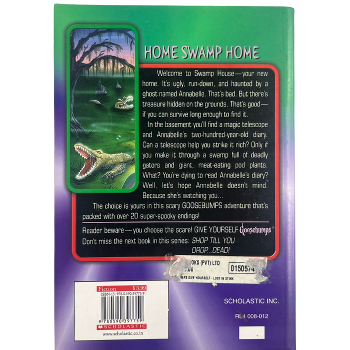 Lost in Stinkeye Swamp (Give Yourself Goosebumps)