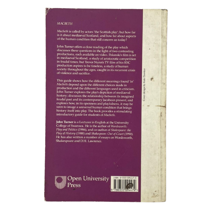 Macbeth (Open Guides to Literature)
