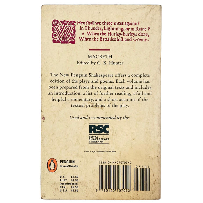 Macbeth (The New Penguin Shakespeare)