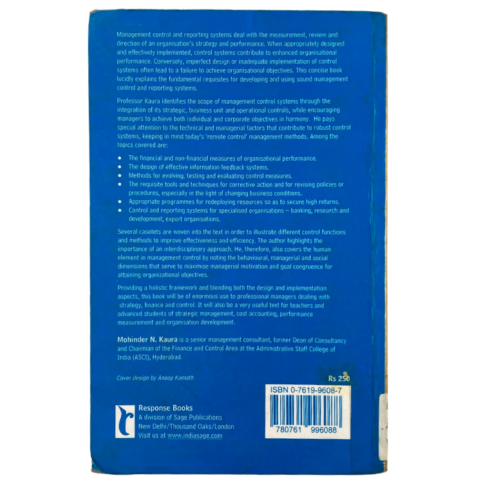 Management Control and Reporting Systems: Harmonising Design and Implementation