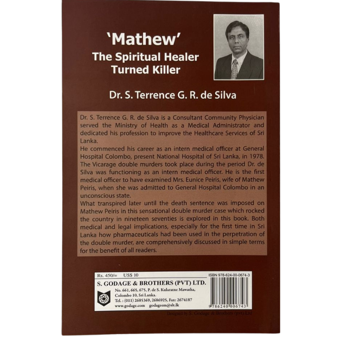 Mathew': The Spiritual Healer Turned Killer