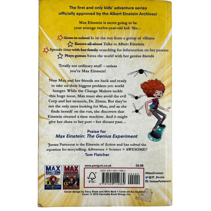 Max Einstein Saves the Future