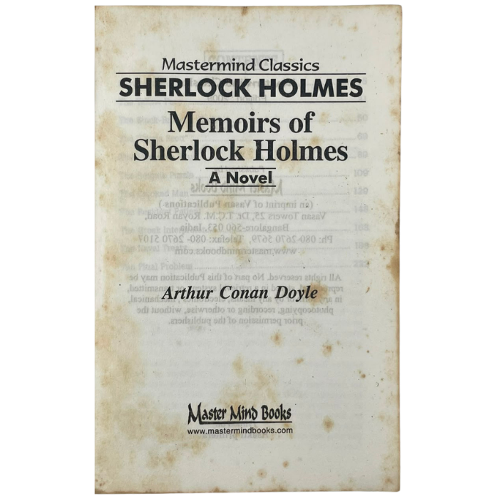Memoirs of Sherlock Holmes