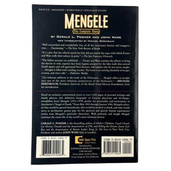 Mengele: The Complete Story