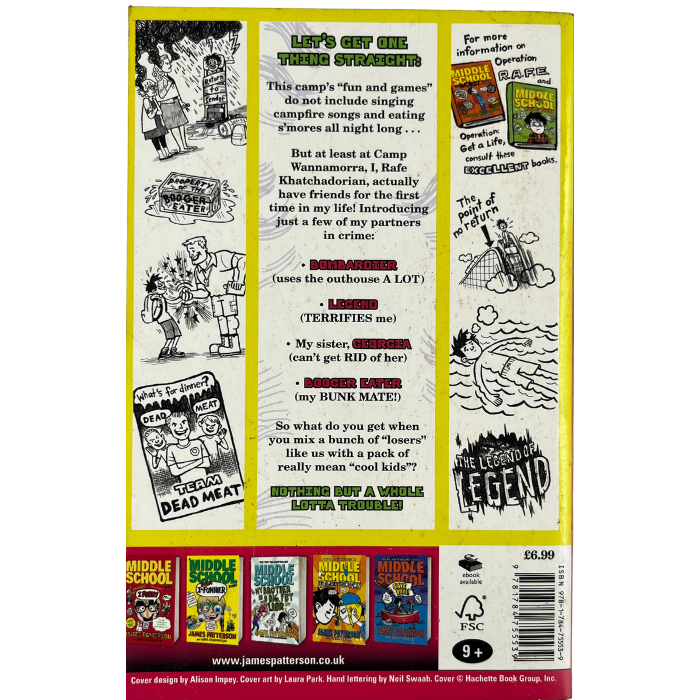 Middle School: How I Survived Bullies  Broccoli  and Snake Hill