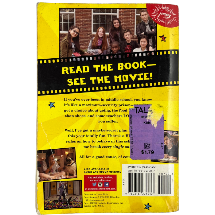 Middle School: The Worst Years of My Life