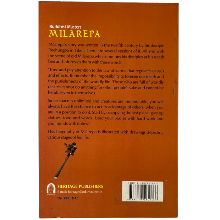 Milarepa: The Tibetan Poet-Mystic & His Songs