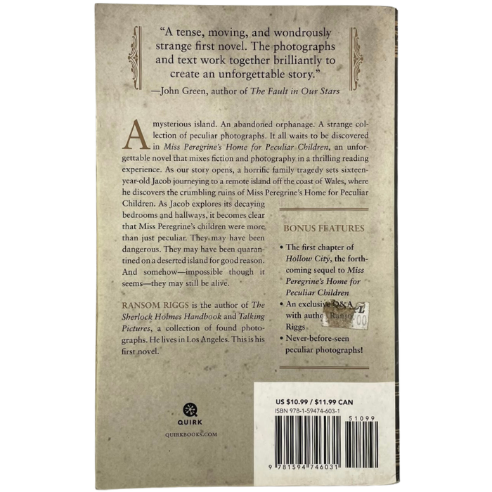 Miss Peregrine's Home for Peculiar Children
