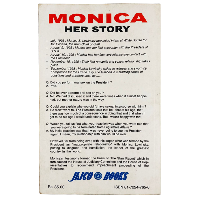 Monica: Her Story