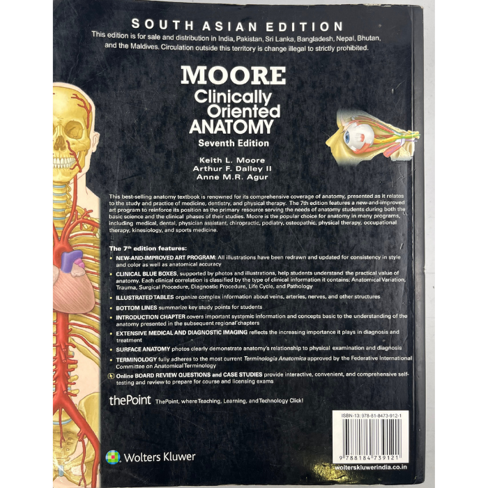 Moore's Clinically Oriented Anatomy