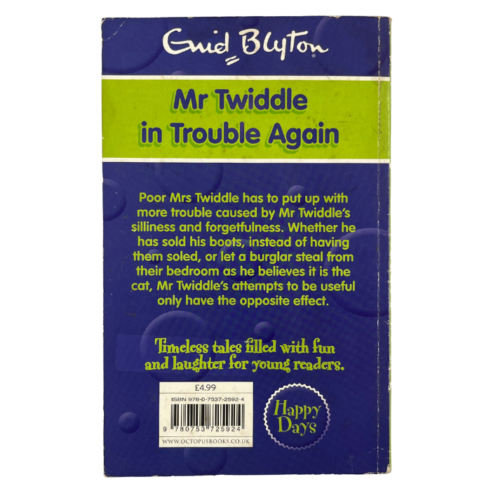 Mr Twiddle in Trouble Again