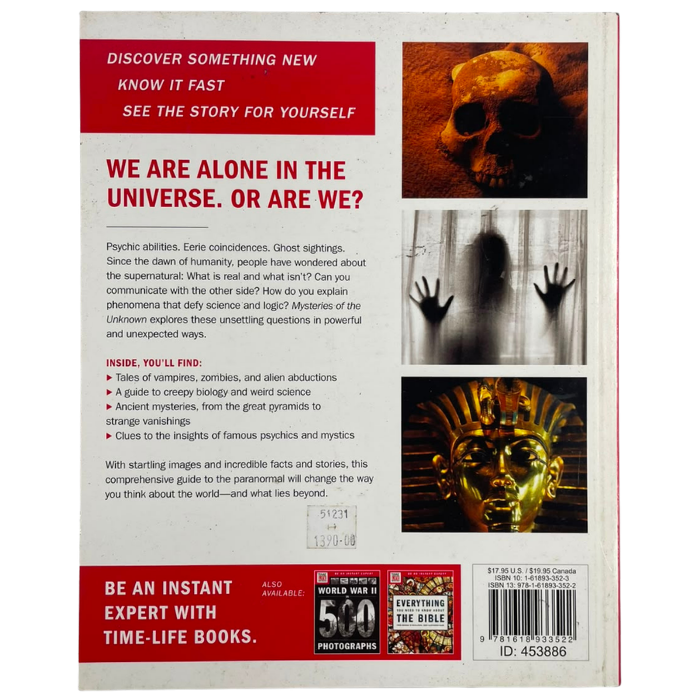 Mysteries of the Unknown
