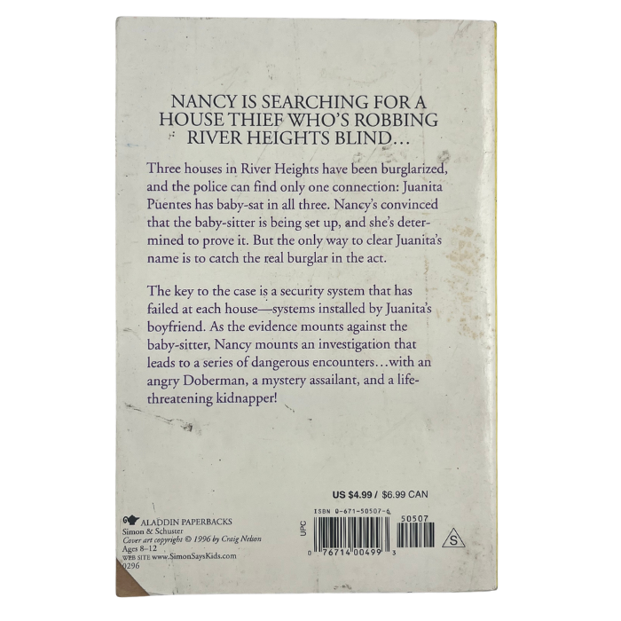 Nancy Drew: The Baby-Sitter Burglaries