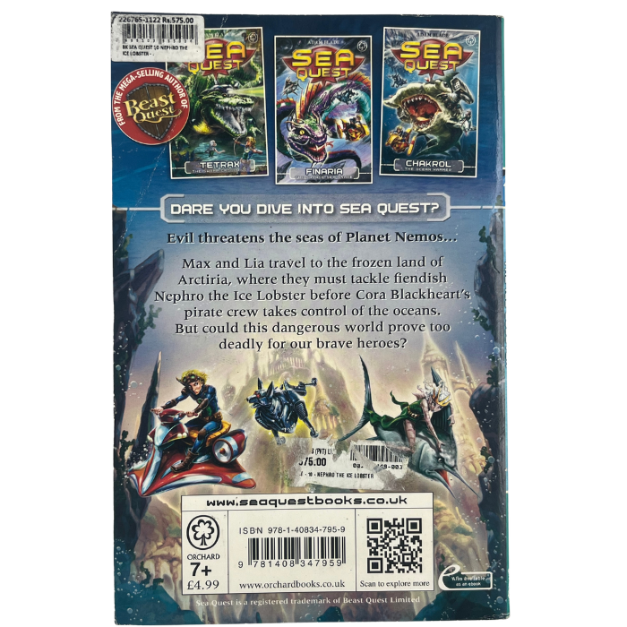 Nephro the Ice Lobster (Sea Quest)