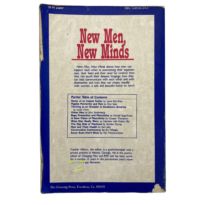 New Men  New Minds  Breaking Male Tradition