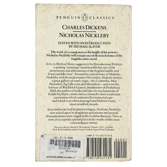 Nicholas Nickleby (Penguin Classics)