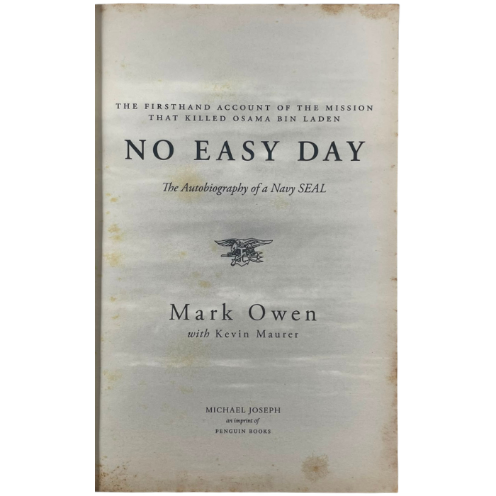 No Easy Day