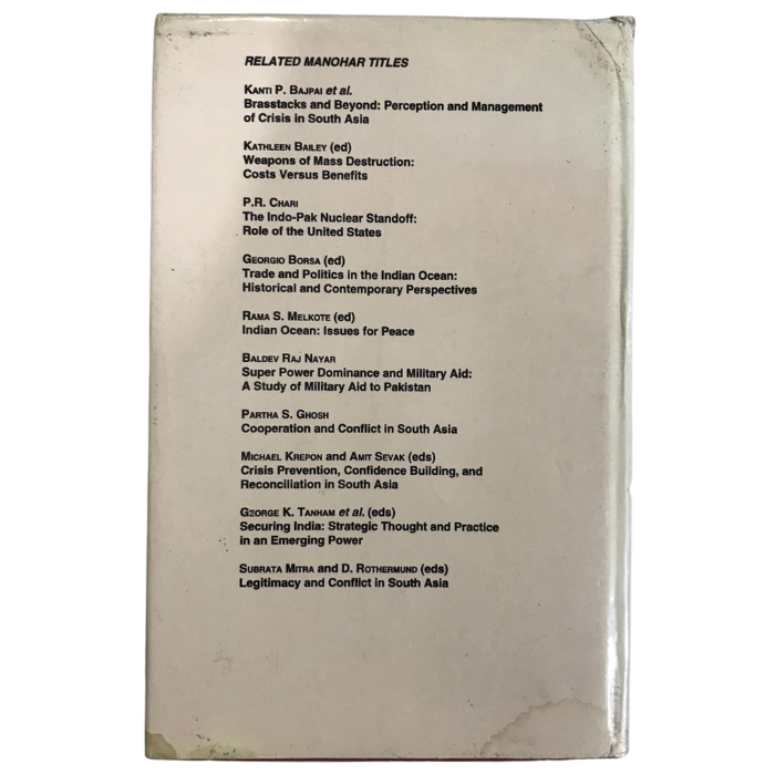 Nuclear Non-Proliferation in India and Pakistan: South Asian Perspectives