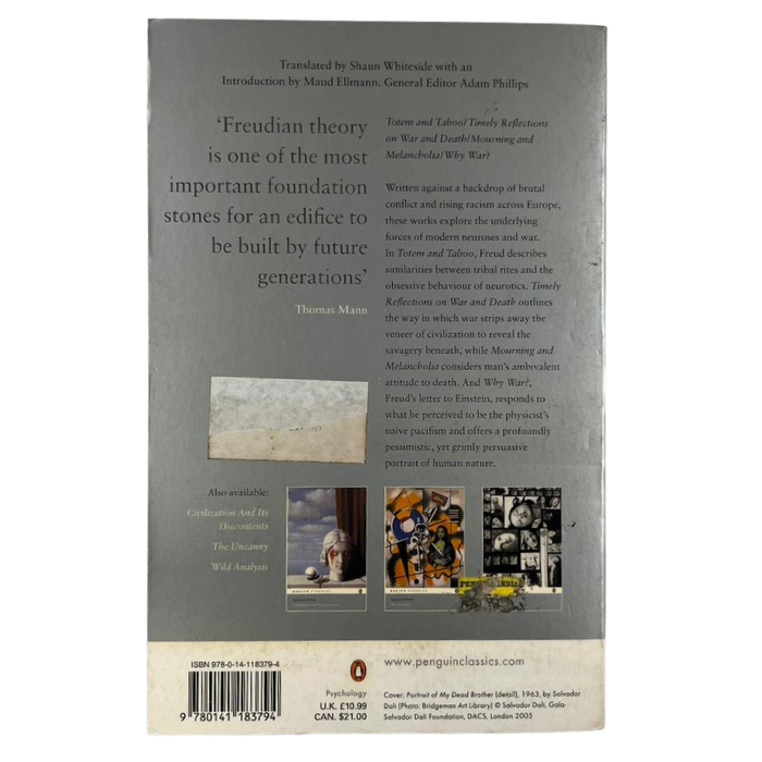 On Murder  Mourning and Melancholia